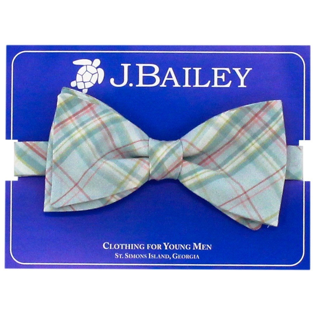 J. Bailey Yates Plaid Bow Tie
