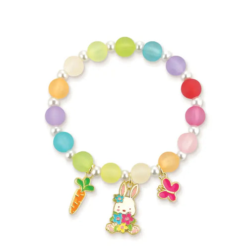 Charming Whimsy Bracelet-Bunny & Blooms