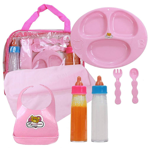 Feeding Set w/ Diapers and 2 Magic Bottles