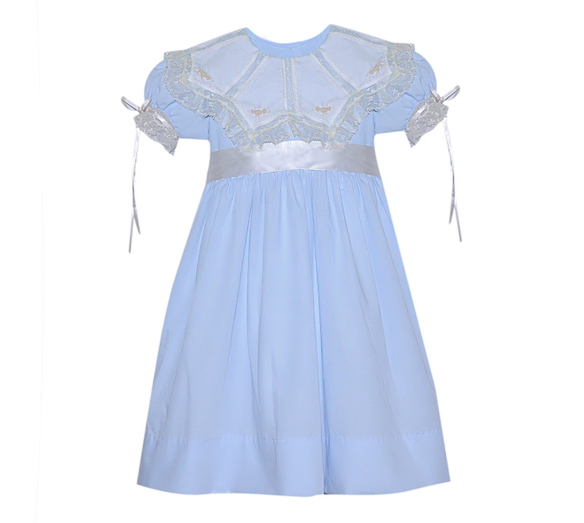 P&R Gracie Mae Girls Blue Dress