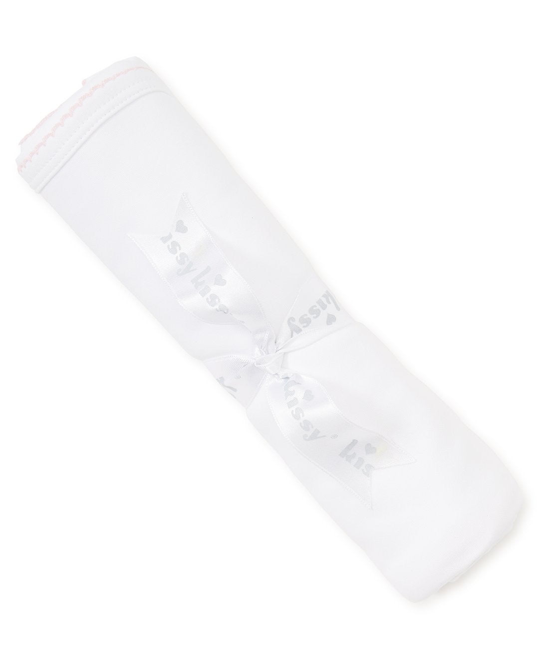 Kissy Kissy Basic Blanket White/Pink