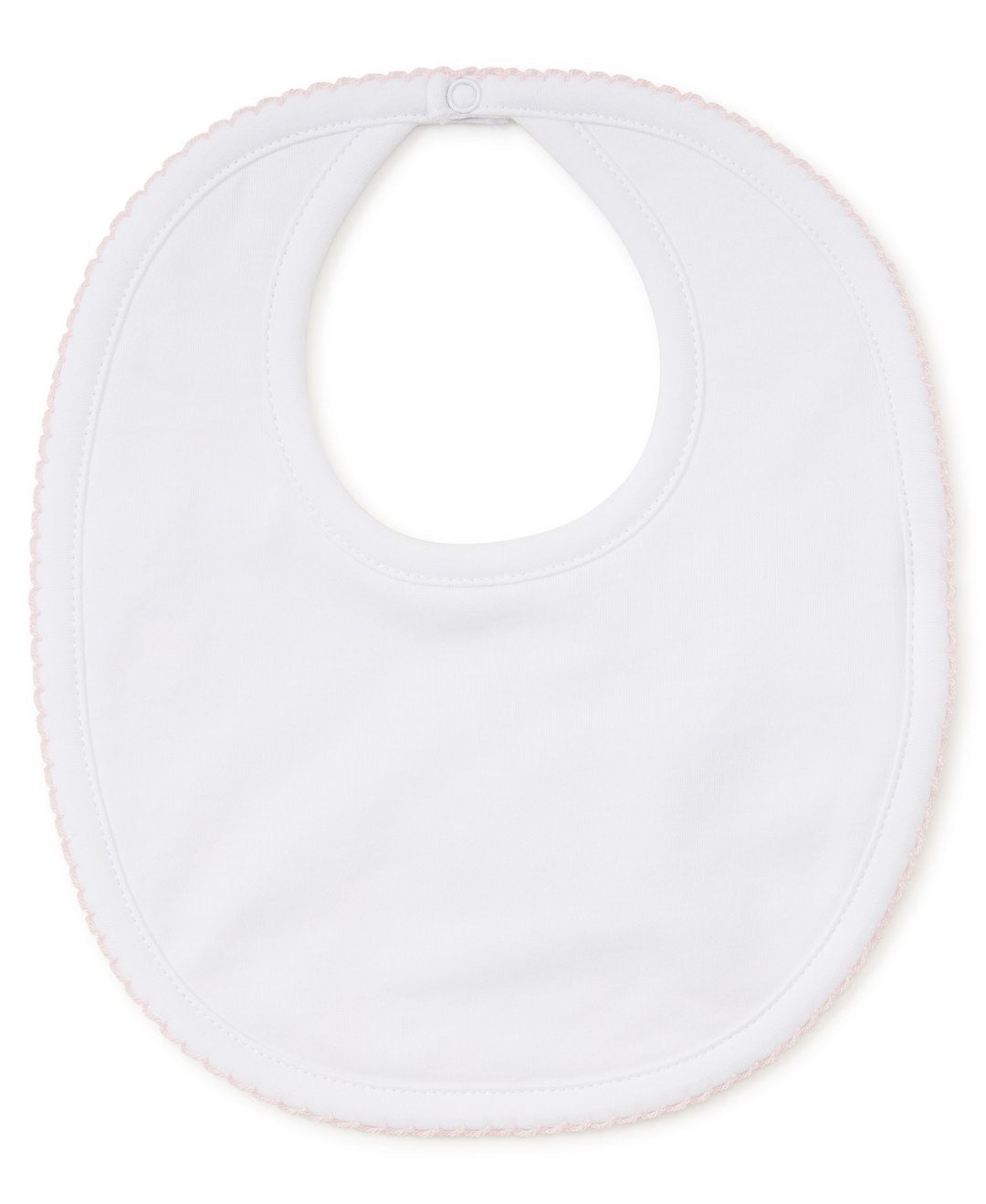 Kissy Kissy Basic Bib White/Pink