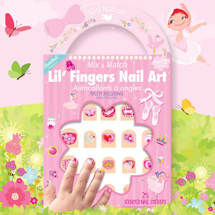 Girl Nation Lil' Fingers Nail Art