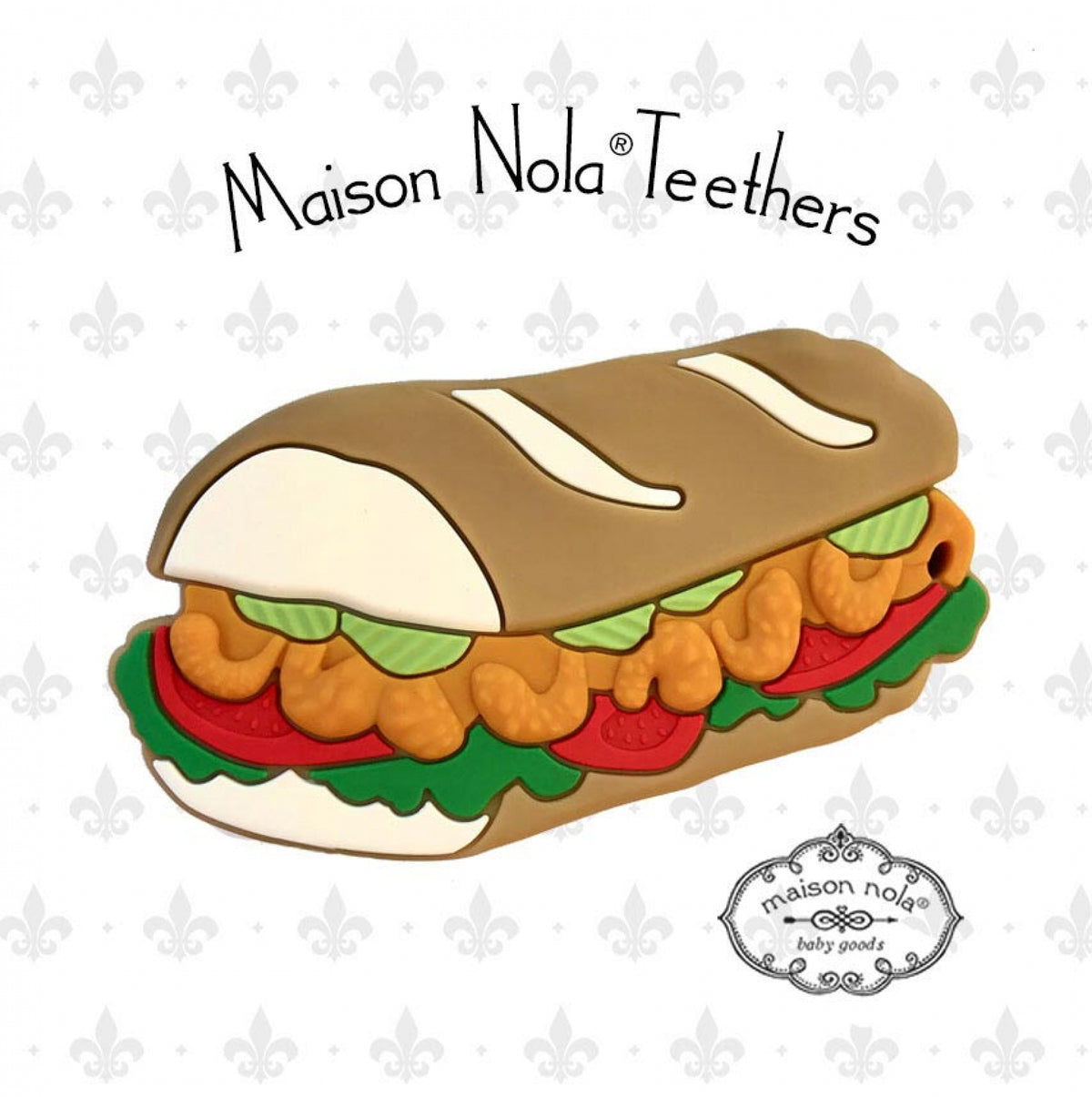Maison Nola PoBoy Teether