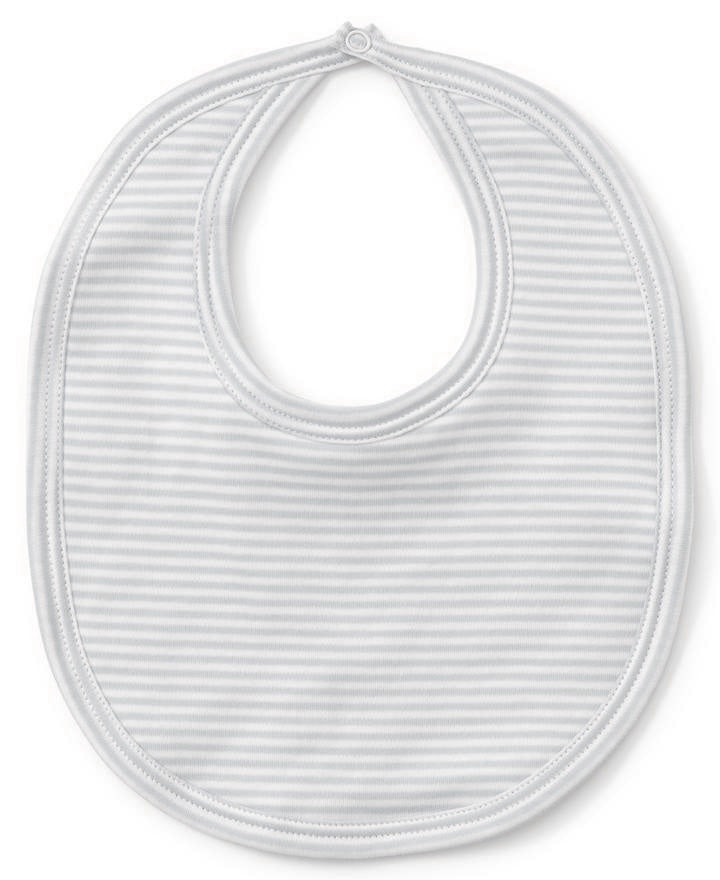 Kissy Kissy Stripes Bib