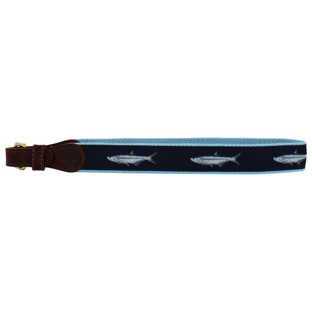 J. Bailey Buddy Belt-Tarpon Navy