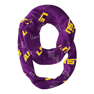 LSU Logo Infinity Scarf