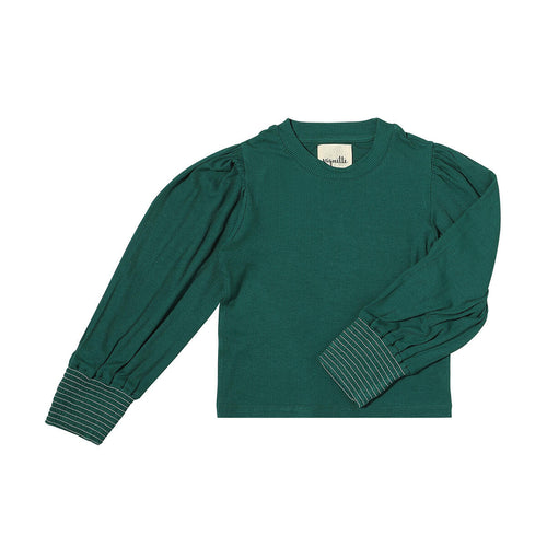 Vignette Pine Puff Ribbed Shirt