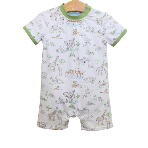 Trotter Street Safari Animal Romper