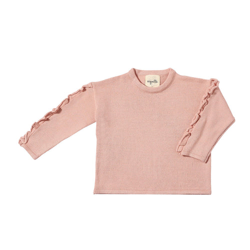 Vignette Rose Jess Ruffle Sweater