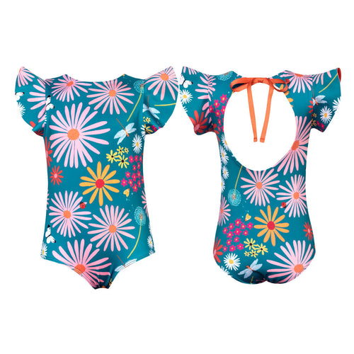 Pepita & Me Garden Azul One Piece Swimsuit