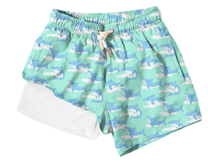 Bermies Jaws Swim Trunks