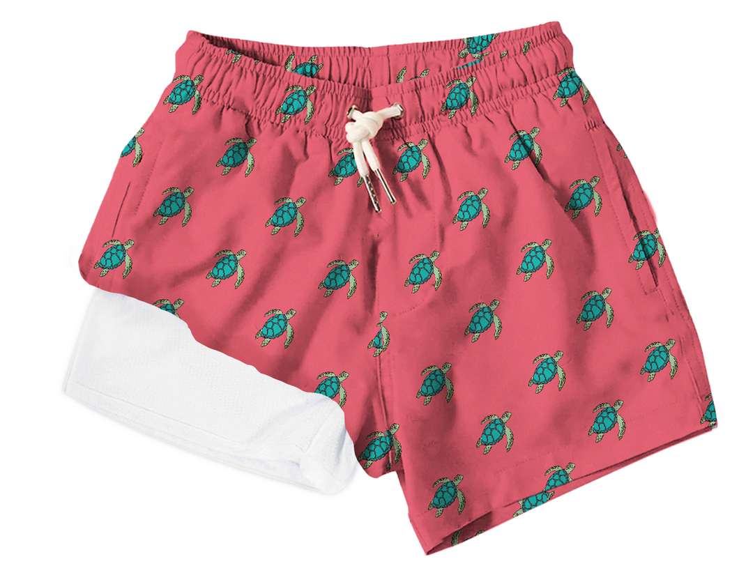 Bermies Sea Turtle Swim Trunk