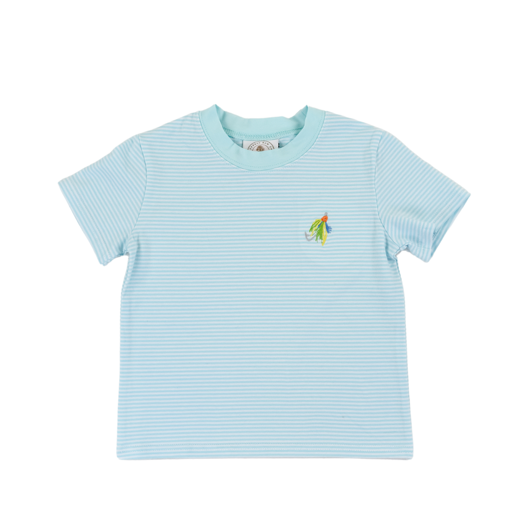 Cypress Row Gone Fishing Emb Shirt