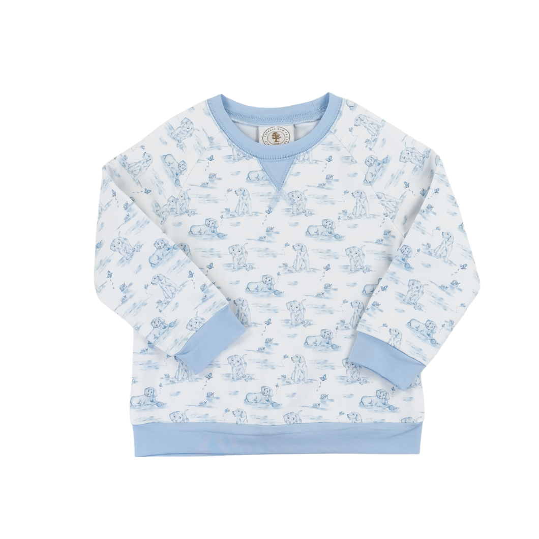 Cypress Row Snips & Snails Pullover