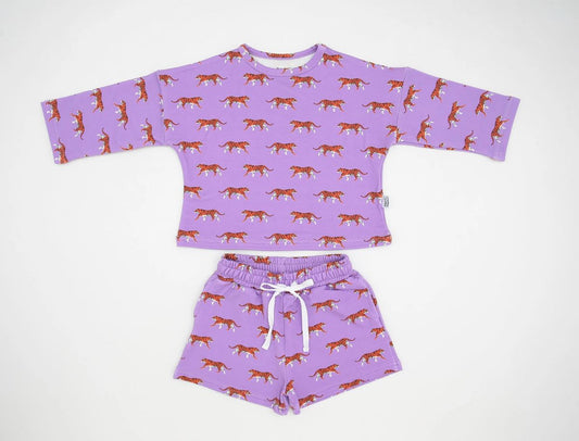 Southern Slumber Geaux Bamboo Sweatshirt Set