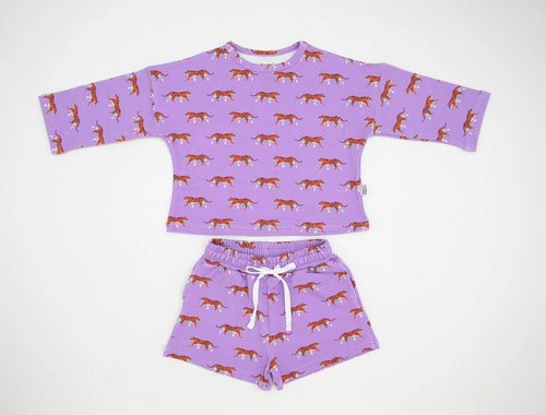 Southern Slumber Geaux Bamboo Sweatshirt Set