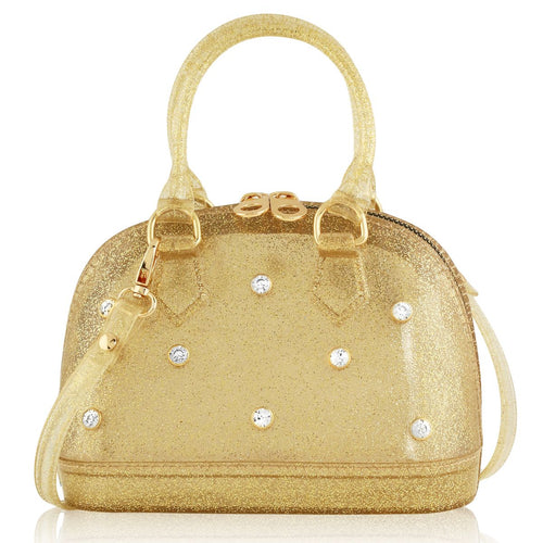 Carrying Kind Gold Sparkle Rhinestone Cate