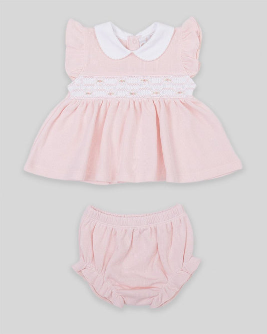 Cotton Peru Emma Smocked 2 pc.Set