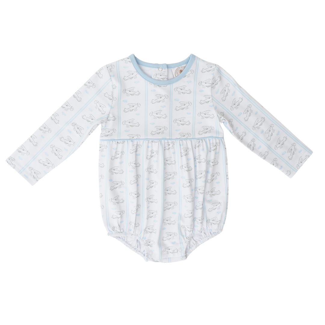 Cypress Row Take Flight Boys Drew L/S Bubble-Blue