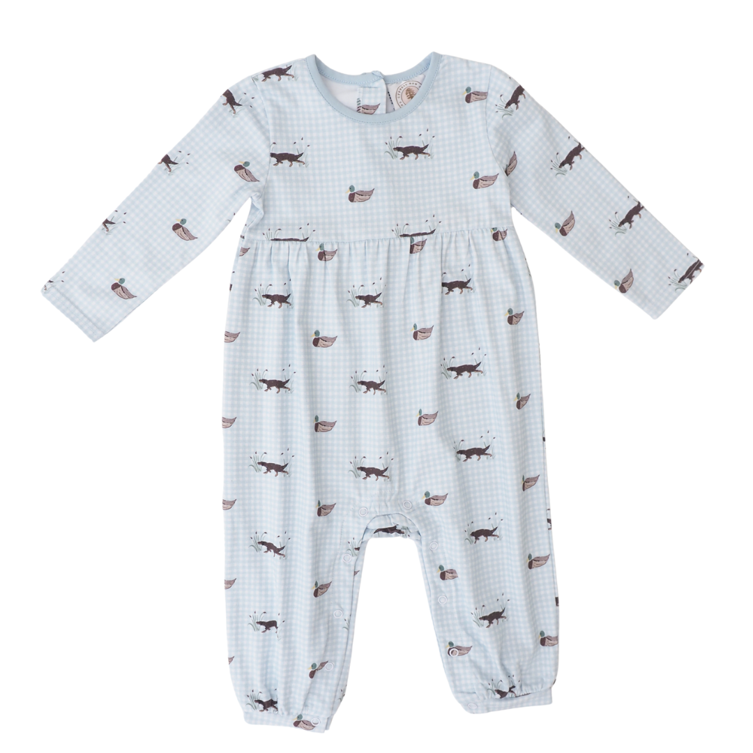 Cypress Row Field & Feather Boys Parker Long Romper