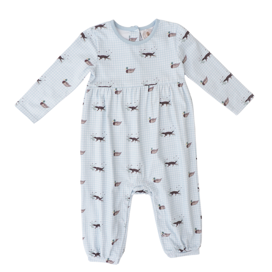 Cypress Row Field & Feather Boys Parker Long Romper