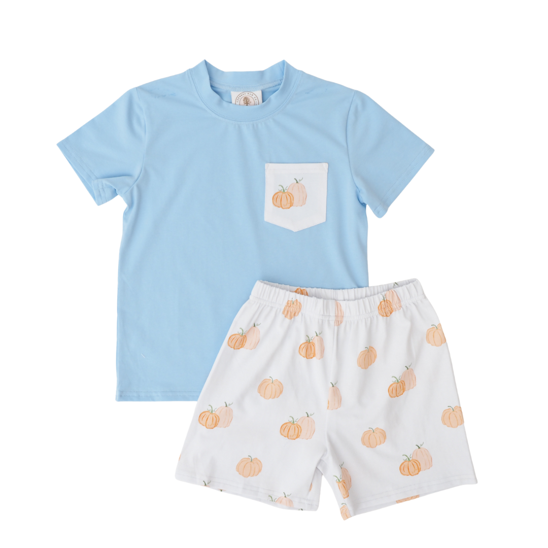 Cypress Row Pumpkin Row Beckham Short Set