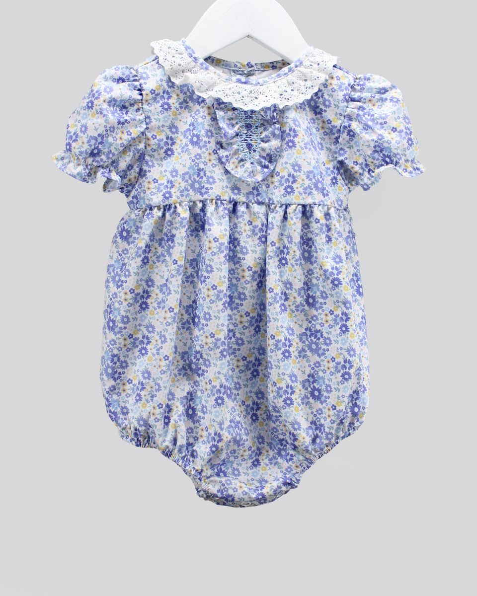 Flowers in Blues Elena Bubble