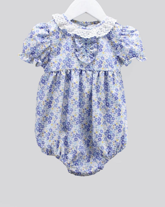 Flowers in Blues Elena Bubble