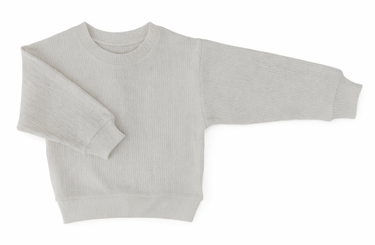 ML Kids Winter Knit Sweater-White