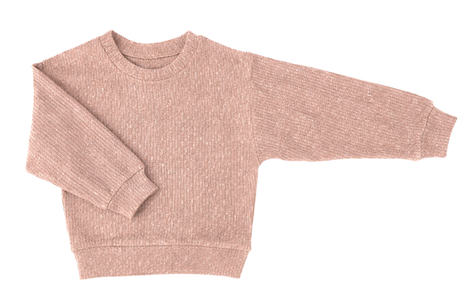 ML Kids Winter Knit Sweater-Blush