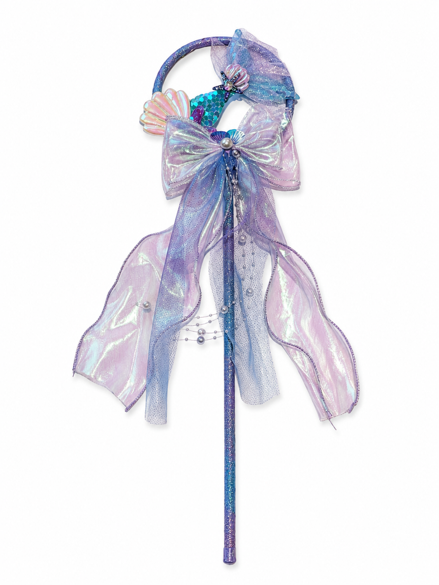 ML Kids Enchanted Storybook Light Up Mermaid Wand