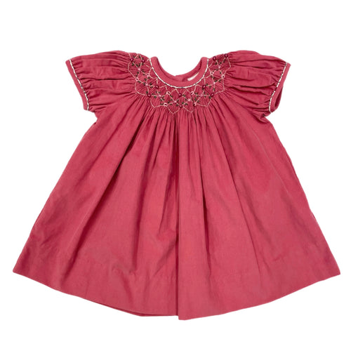 Marco & Lizzy Isabella Rose Cord Bishop Dress