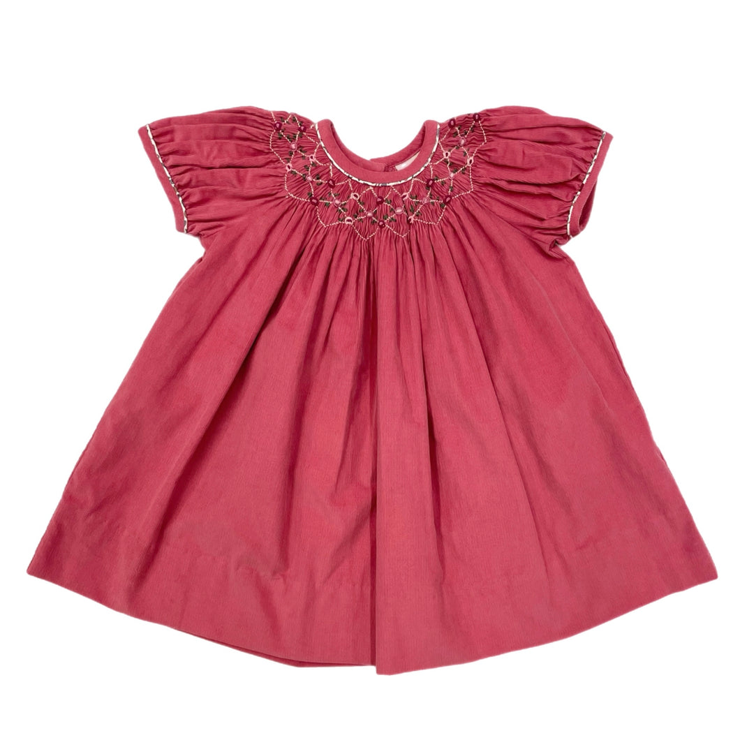 Marco & Lizzy Isabella Rose Cord Bishop Dress