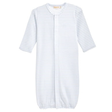 BCC Lt. Blue Stripe Printed Converter Gown