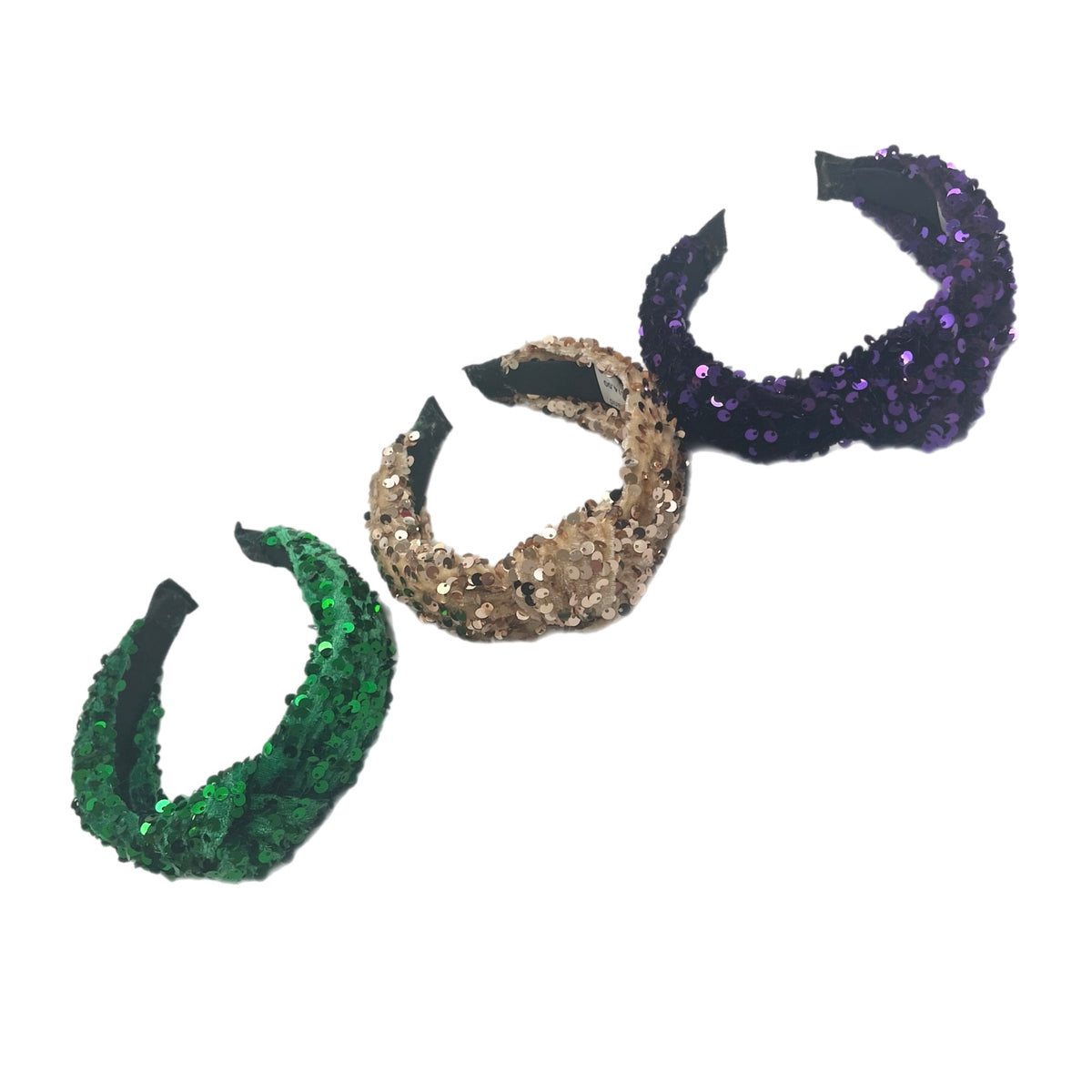 Mardi Gras Sequin Headband