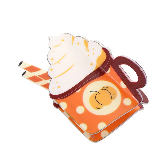 Pumpkin Latte Claw Clip