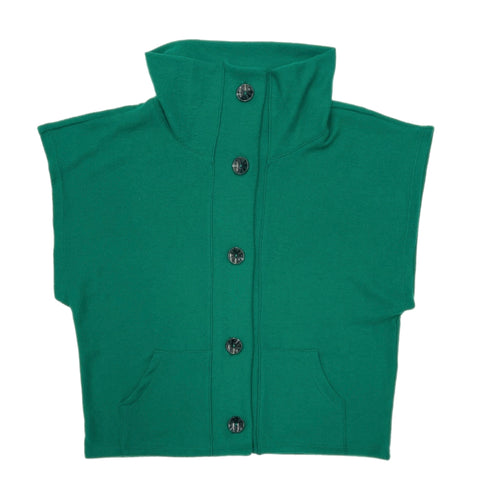 Erge Rib Sweater Vest-Hunter