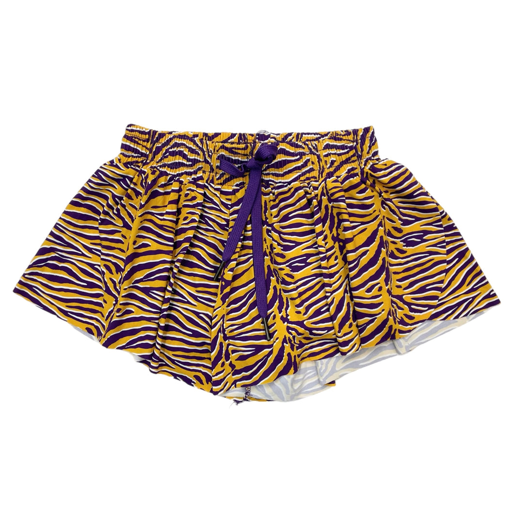 Azarhia Tiger Stripe Butterfly Shorts