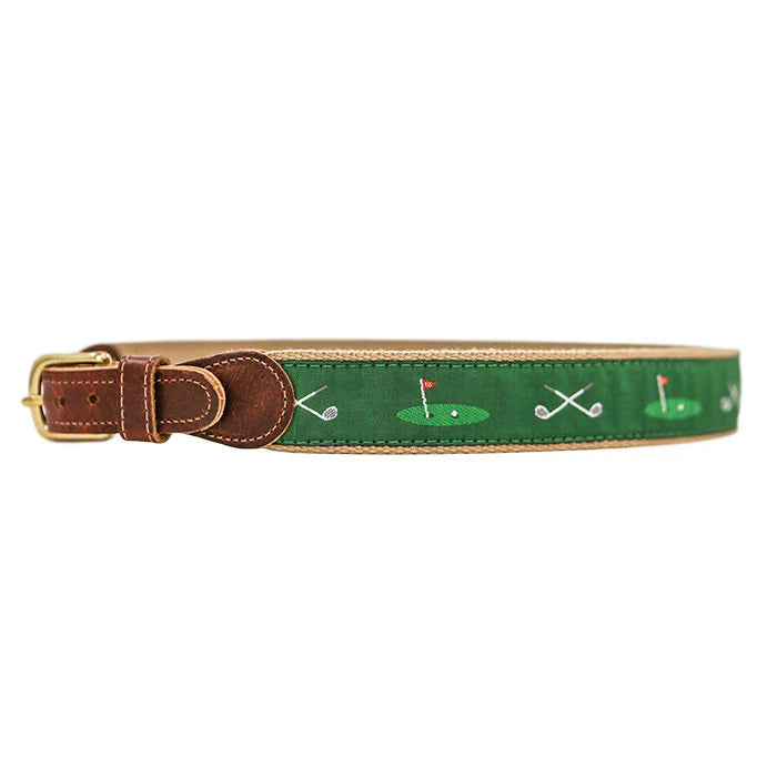 J Bailey Buddy Belt-Kelly Green Golf