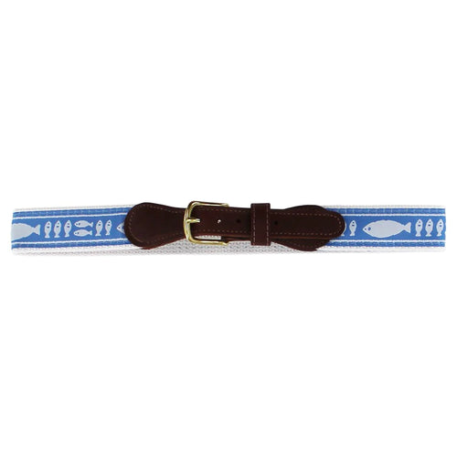 Bailey Boys Buddy Belt- Batik Fish