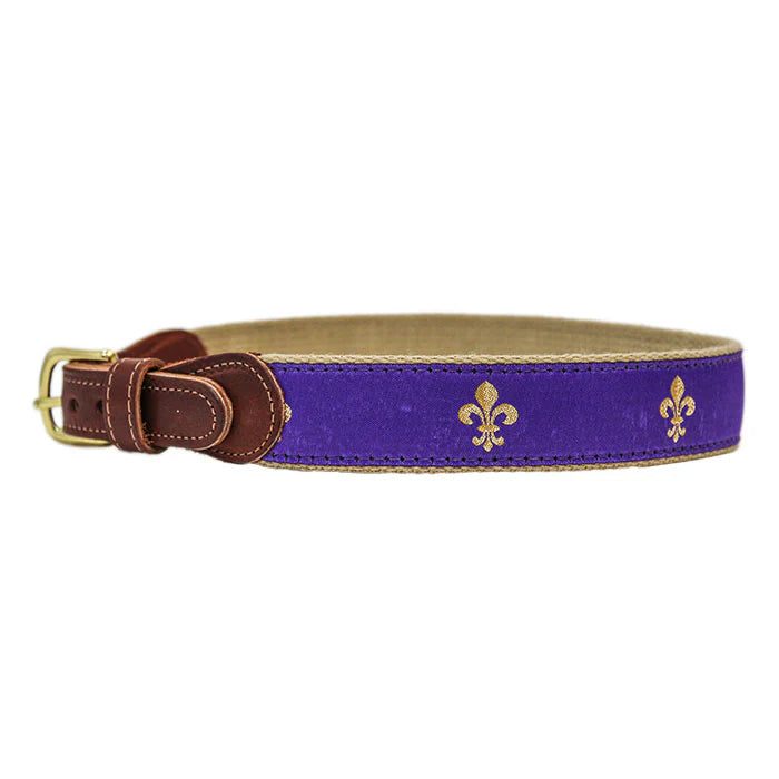 J Bailey Buddy Belt-Fleur De Lis
