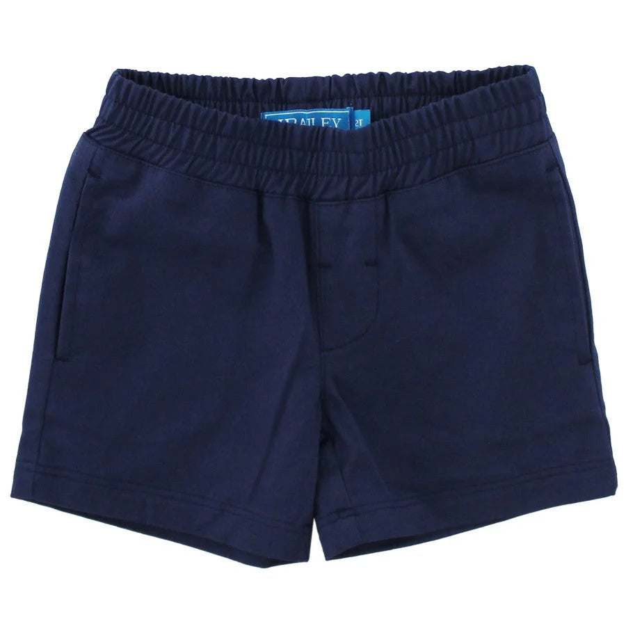 Bailey Boys Navy Twill Pull on Short