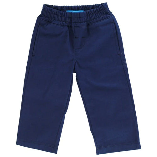 J Bailey Pull On Twill Pant-Navy