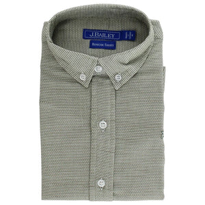 J Bailey Button Down Shirt-Basil