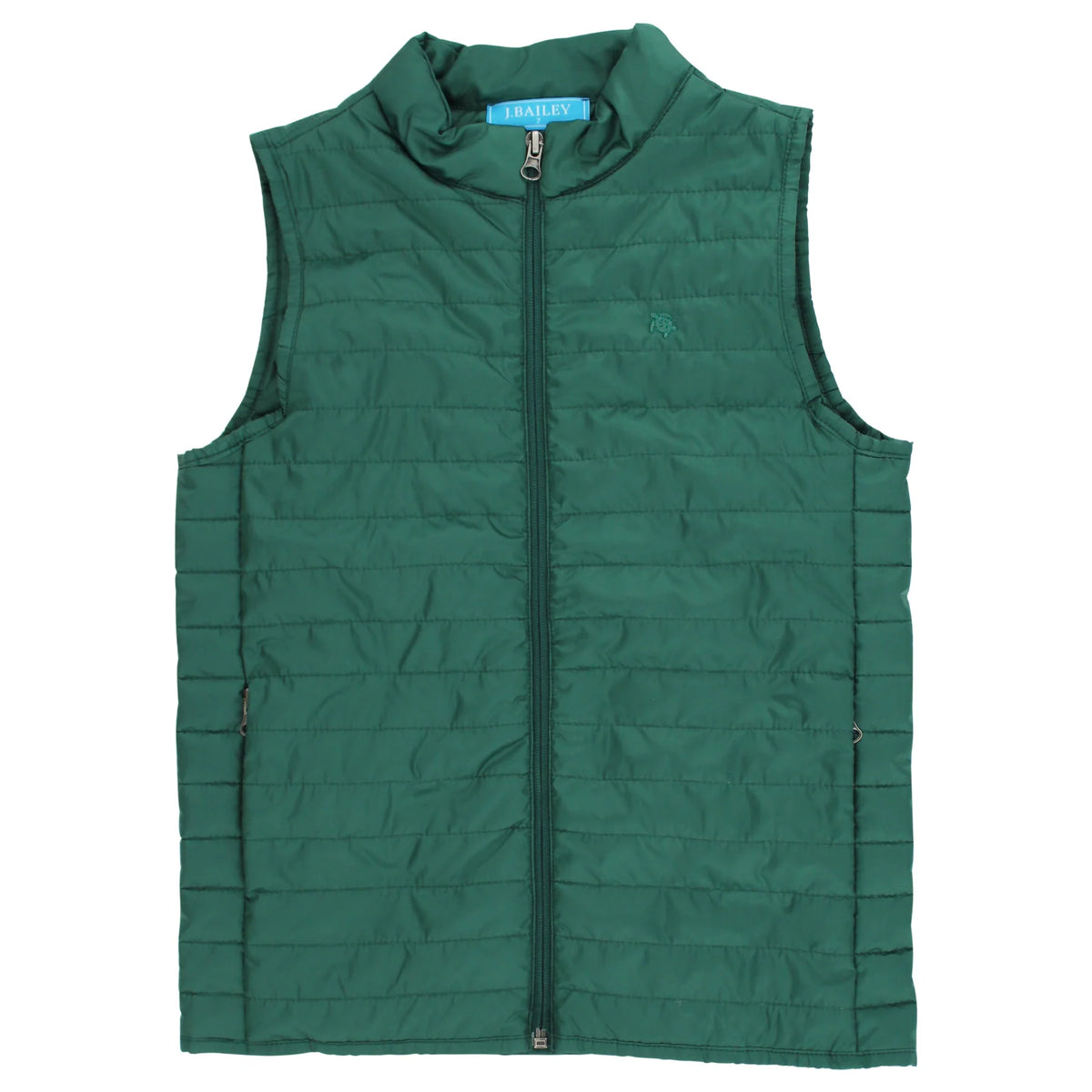 J Bailey Quilted Vest - Forest