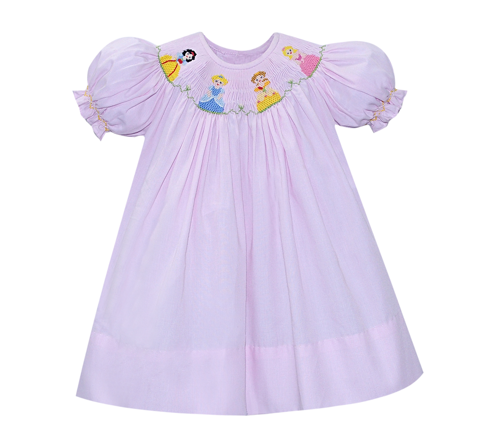 Baby Sen Georgette Princess Bishop Dress
