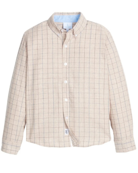 Durham Windowpane Button Down Shirt