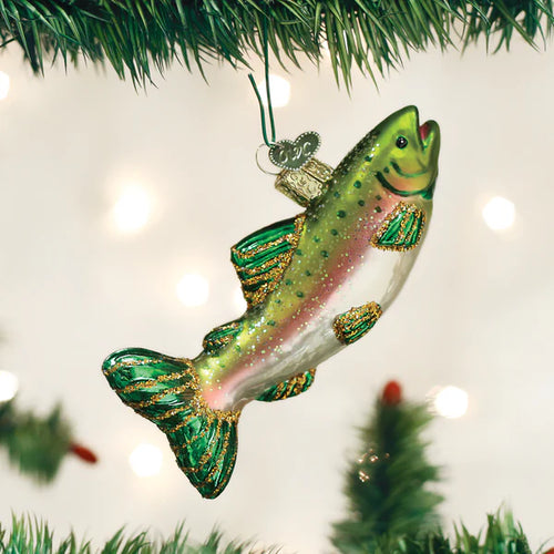 Alpine Rainbow Trout Ornament