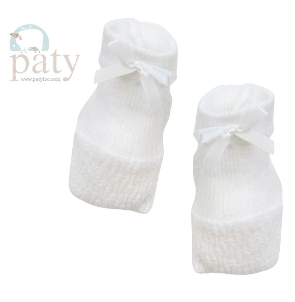 Paty Inc Booties-White
